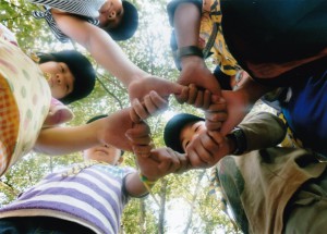 西尾第1団CS稲吉桜河「仲良しの輪」