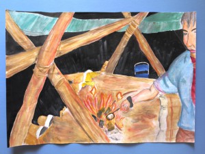 西尾第1団BS三矢幸佳「あの時の焼きマシュマロ」